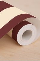 Papier peint rayé pourpre